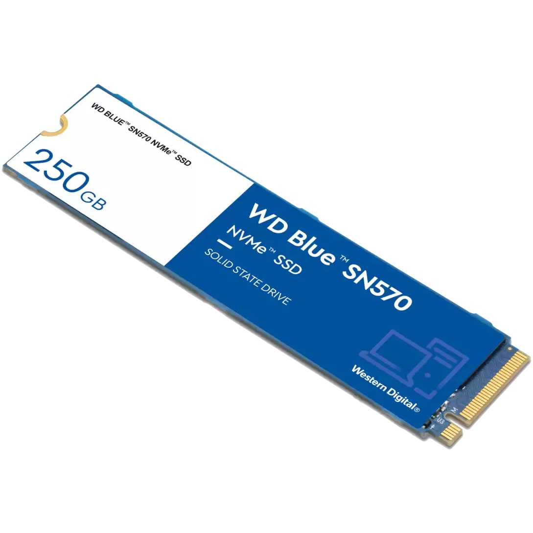 Solid State Drive (SSD) WD Blue SN570, 250GB, NVMe™, M.2 - eMAG.ro