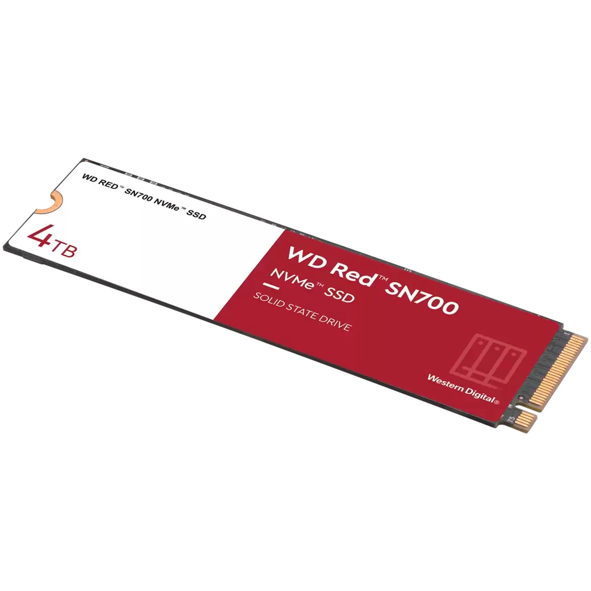 WD Red SN700 NVMe SSD 4TB ② Solid State Drive (SSD) WD RED SN700, 4TB, NVMe™, M.2. - eMAG.ro