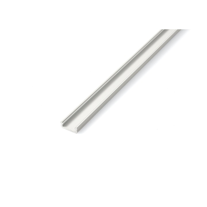 Профил D за LED ленти Lumines, Алуминий, 1 м, Бял