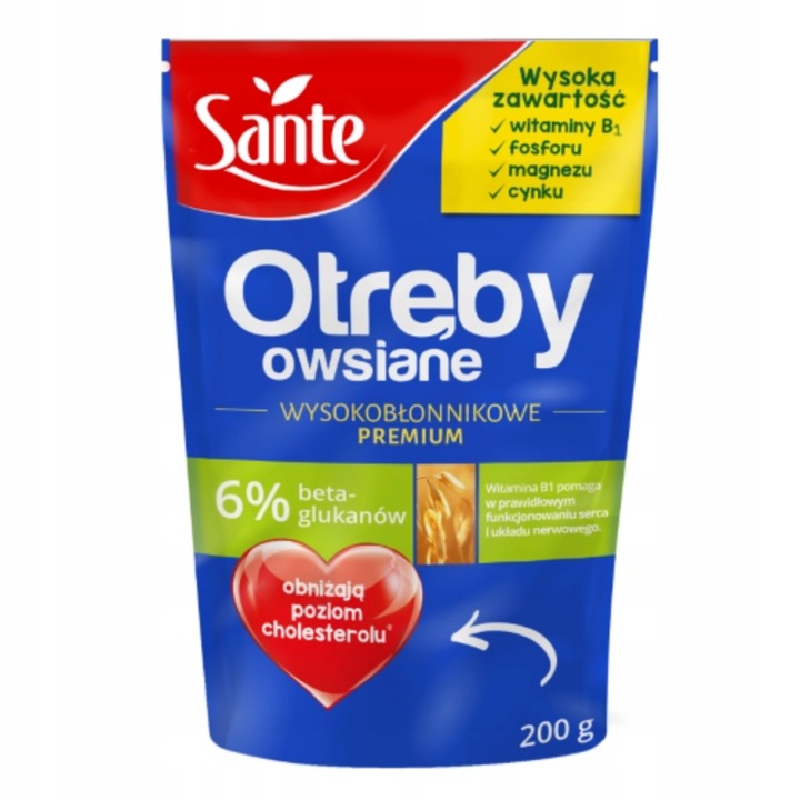 Овесени трици Sante, 200гр