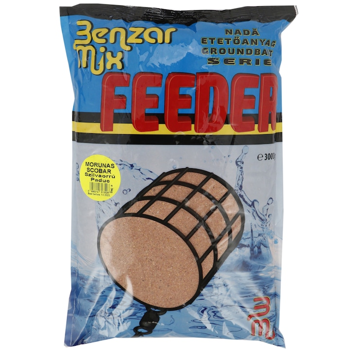 Захранка Benzar Mix Feeder, Моруна & Скобар, 3 кг