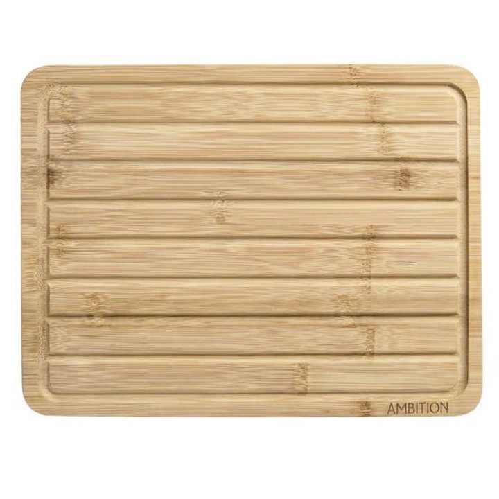 Tocator pentru paine 30x23cm, bambus, AMBITION Paloma