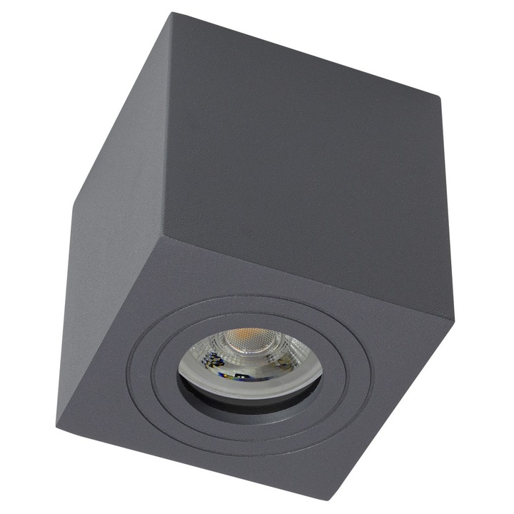 Plafoniera IS0960, 1 x GU10, Gri inchis