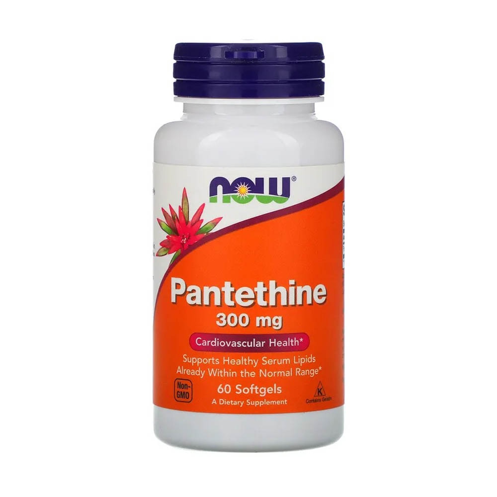 Пантетин (коензим А), 300 mg, Now Foods, 60 меки капсули - eMAG.bg