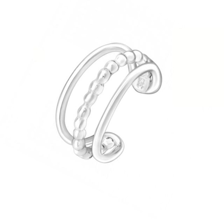 Cercel ear cuff Forever din argint 925, model pentru ureche, argintiu, inclus cutie bijuterii