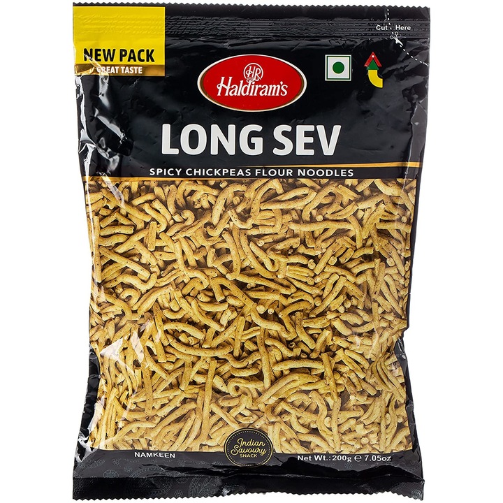 Закуски Indian Long Sev 200гр - HALDIRAM