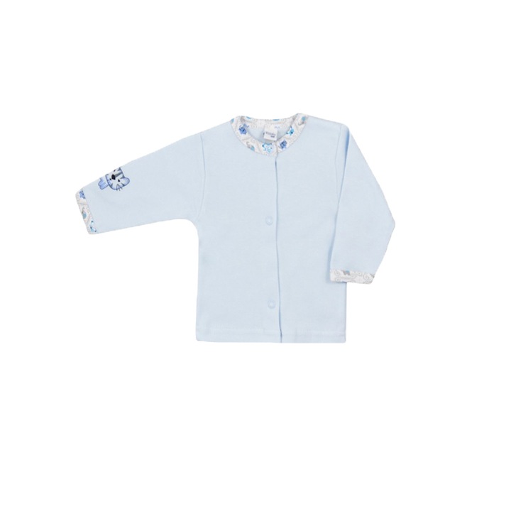 Bluza cu maneca lunga pentru baieti Koala 05-357, Albastru, 62 cm