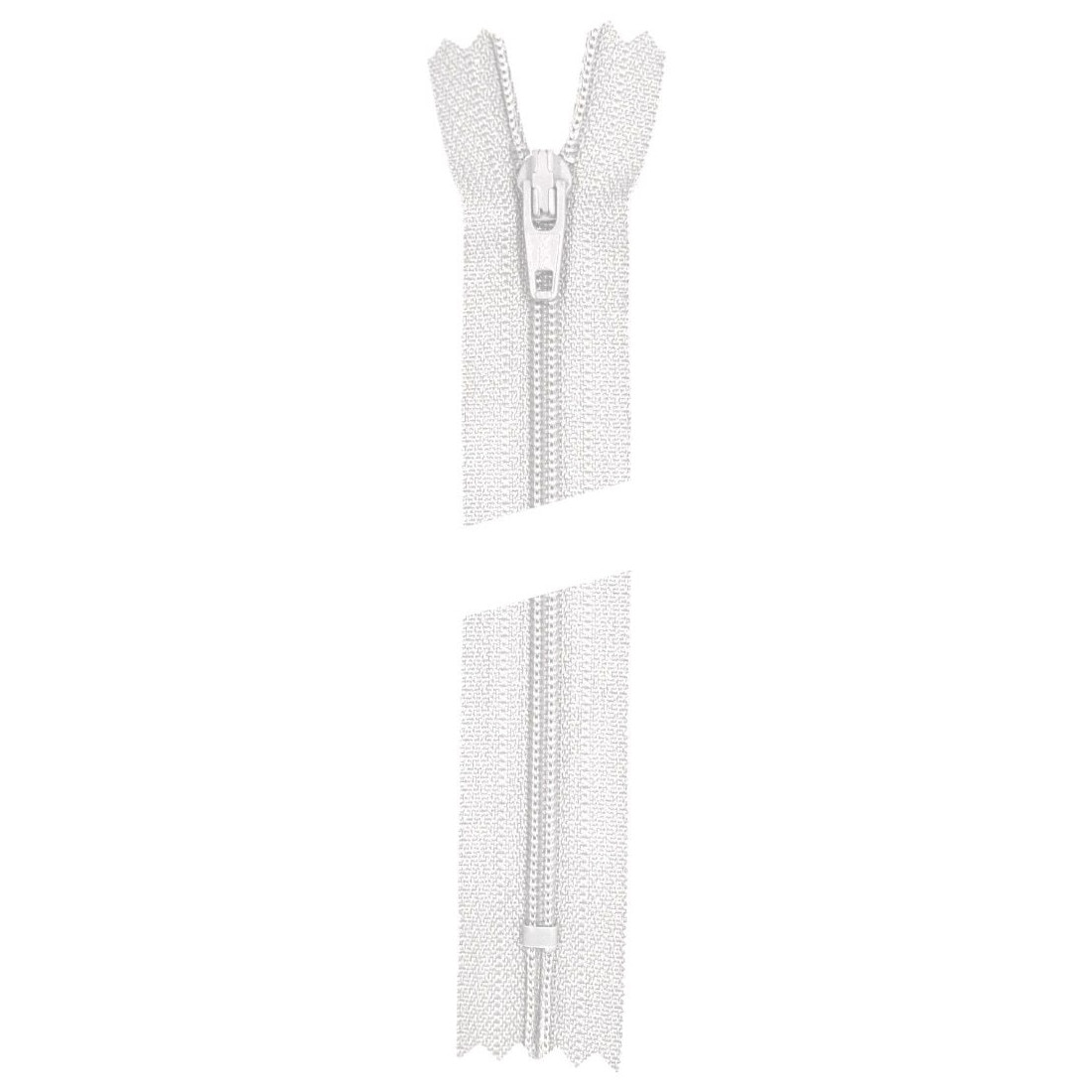 Fermoar clasic, nedetasabil, cu spira din plastic #3, YKK Flat