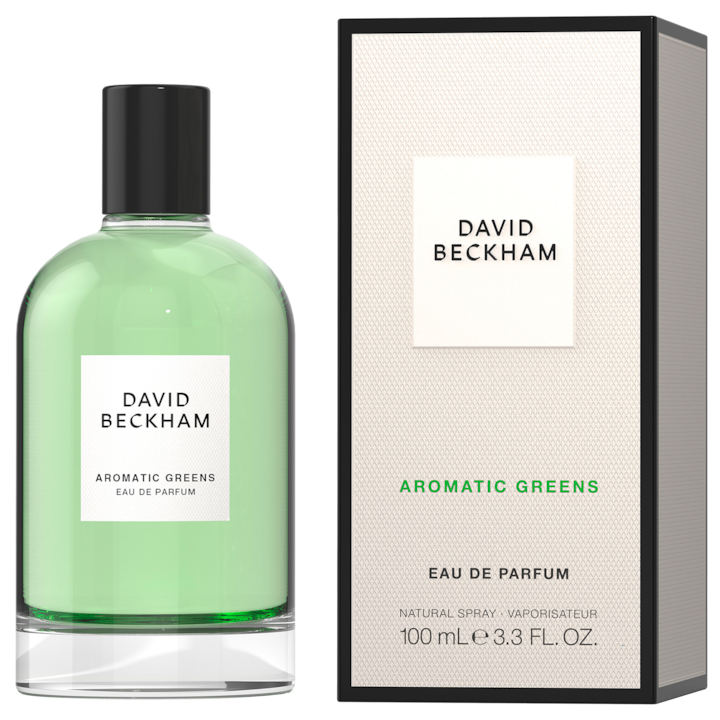 Apa de parfum David Beckham Aromatic Greens, Barbati, 100 ml