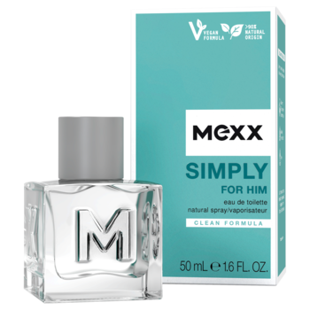 Apa de toaleta Mexx Simply for Him, Barbati, 50 ml