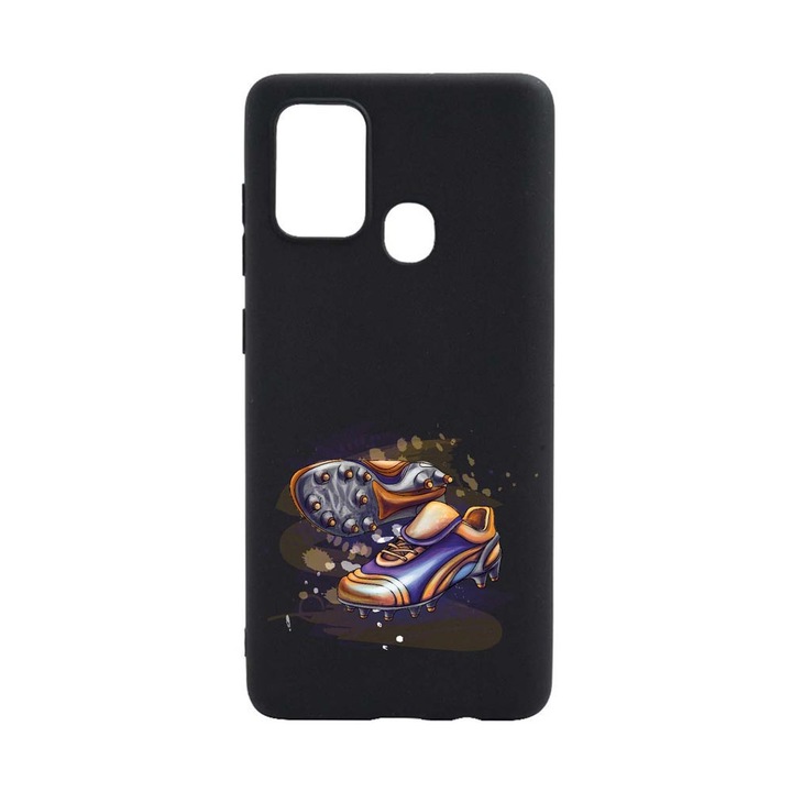 Husa Silicon Compatibila Cu Realme C12, Football Shoes, rezistenta la uzura, B 799