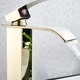 Fürdőszoba mosogató csaptelep, Blackswan, M104 típus, arany modell, 25 cm