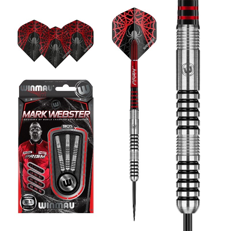 Winmau マーク・ウェブスター 蜘蛛 23g 90% ハード Winmau マーク・ウェブスター 蜘蛛 23g 90% ハード Mark Webster 2014