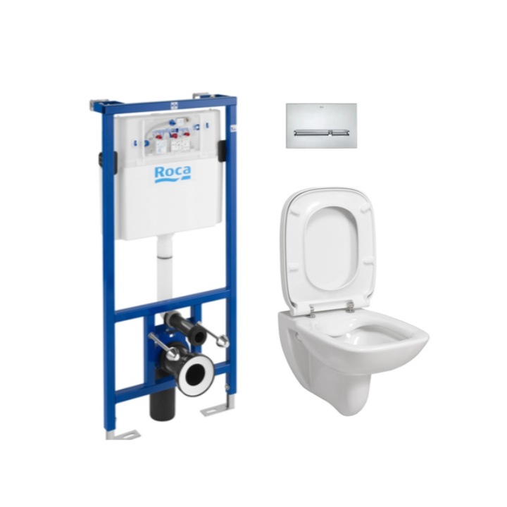 Set WC Suspendat Roca Debba 355x540 mm 3