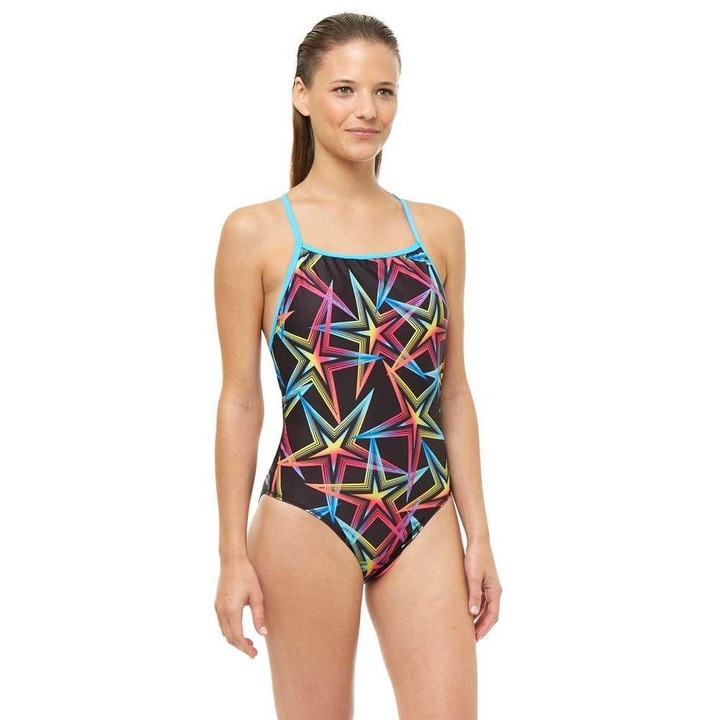 Costum inot Maru Starlight Pacer Speed Back, de antrenament sau agrement, marimea 36 EU, multicolor