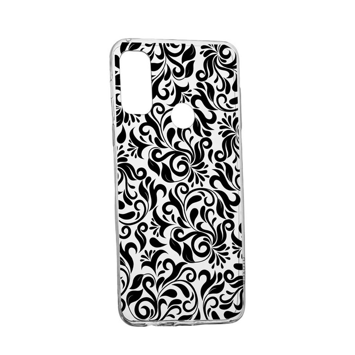 Силиконов калъф Unique за Alcatel 3X, Non Figurative, Transparent TR 67