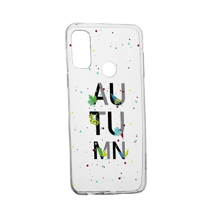 Силиконов калъф Unique за Alcatel 3X, Autumn, Transparent TR 145