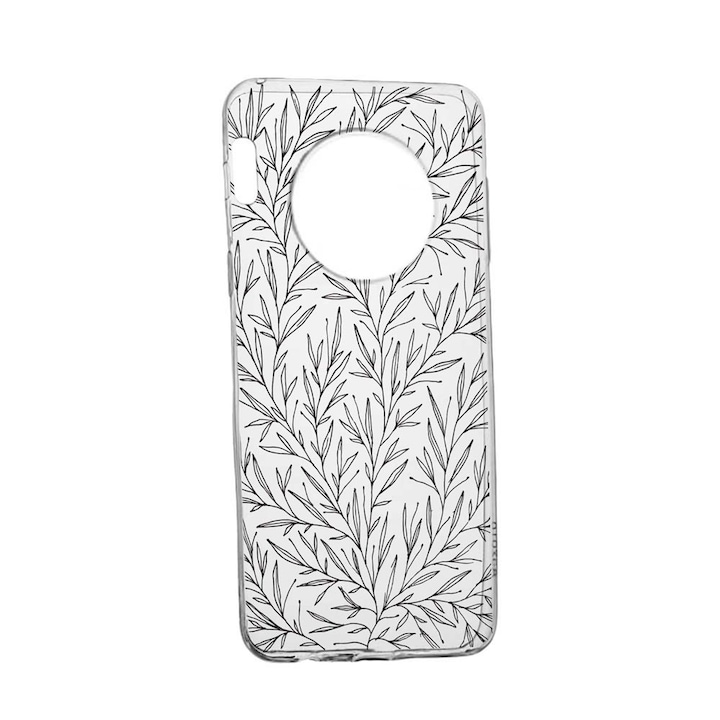 Π‘ΠΈΠ»ΠΈΠΊΠΎΠ½ΠΎΠ² ΠΊΠ°Π»ΡΡ Unique Π·Π° Honor Magic4 Pro, Leaf, Transparent TR 17