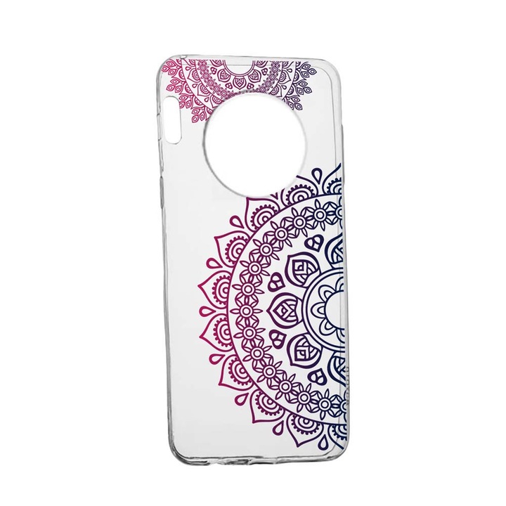 Силиконов калъф Unique за Honor Magic4 Pro, Lace Color, Transparent TR 63