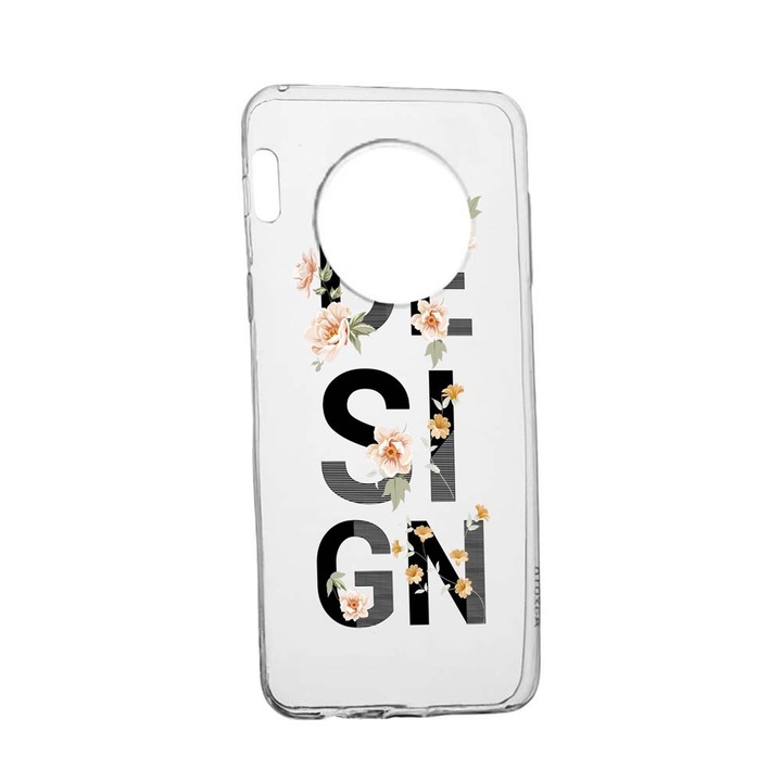 Силиконов калъф Unique за Honor Magic4 Pro, Design, Transparent TR 144