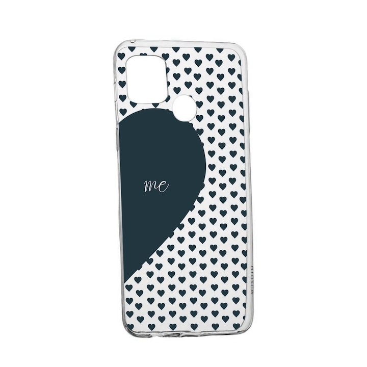 Силиконов калъф, съвместим с Realme C25Y, Love Me, устойчивост на износване, TR 100