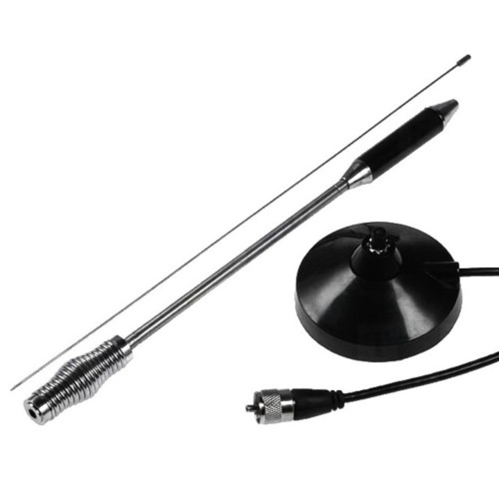 CB антена, UHF конектор, 0.65m, кабел 3.5m, FARUN, JBA 230, T103757