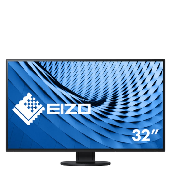 Monitor Eizo FlexScan EV3285-BK, 31,5", IPS, LED, 3840x2160, 5ms, 1300:1, HDMI, DisplayPort, USB-C, clasa G
