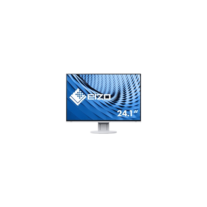 Monitor Eizo FlexScan EV2457-WT, 24,1", IPS, LED, 1920x1200, 5ms, 1000:1, HDMI, DisplayPort, DVI, clasa D