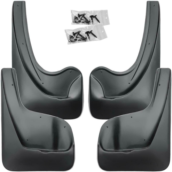 Set de 4 aparatori de noroi fata si spate pentru Opel Mokka, Mokka X 2012-2019, Chevrolet Trax din 2013