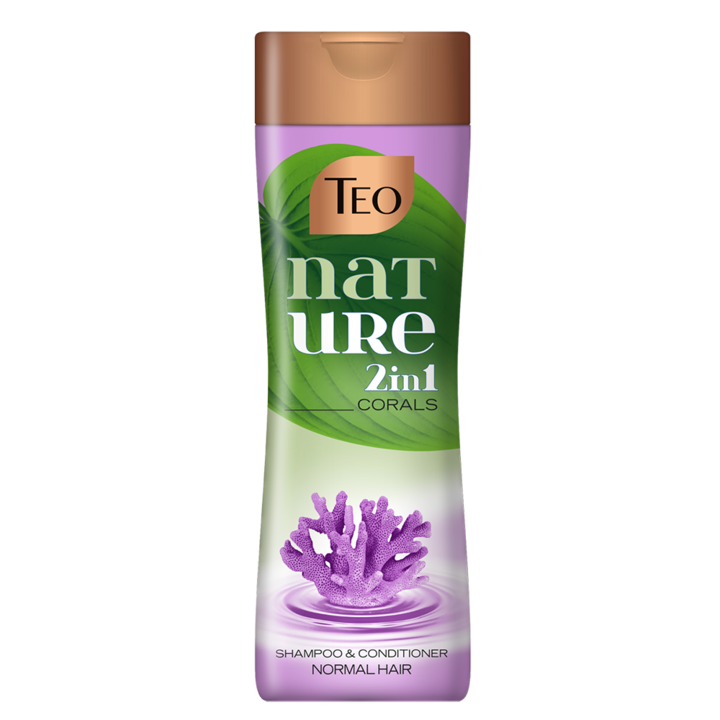 Teo Sampon 350Ml 2In1 Coral