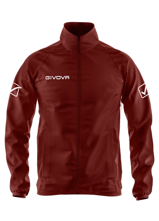 Givova Basico esőkabát, Visiniu, Bordó, 3XL