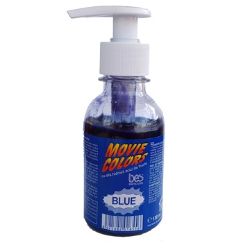 Vopsea Cosmetica „MOVIE COLORS” - Blue/Albastru, 130 ml, Bes Vopsea Cosmetica „MOVIE COLORS” - Blue/Albastru, 130 ml, Bes