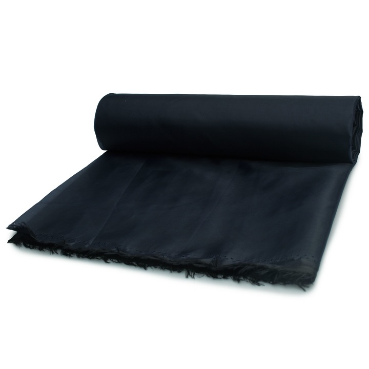 Tesatura din poliester, Captuseala, culoare Albastru marin, dimensiune 50 cm x 150 cm