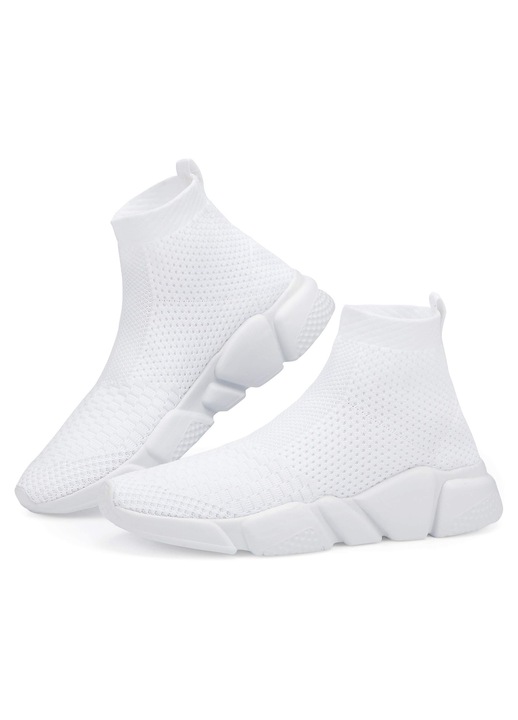 Pantofi sport barbati SHOFUL textil 2, Alb