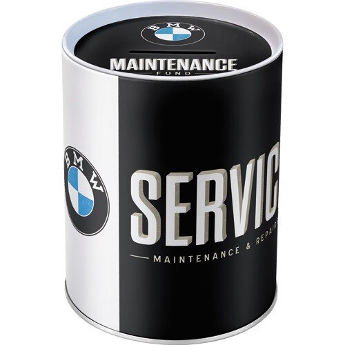 Pusculita metalica - BMW-Service 10 x 13 cm
