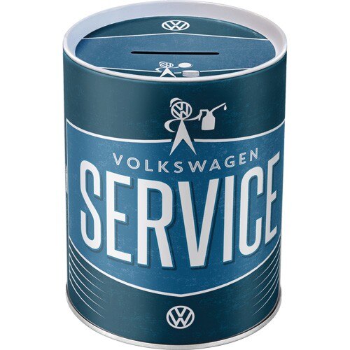 Pusculita metalica - VW Service 10 x 13 cm