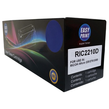 Toner EASY PRINT Negru, 11000 pag, compatibil RIC2210D Toner EASY PRINT Negru, 11000 pag, compatibil RIC2210D