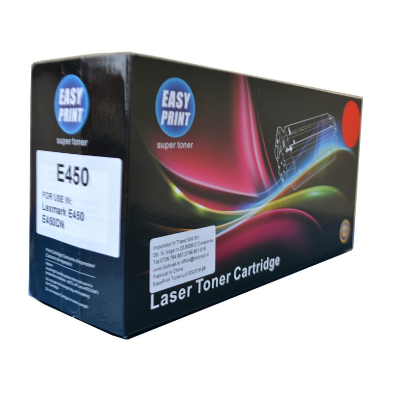 Toner EASY PRINT Negru, 11000 pag, compatibil E450