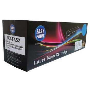 Film fax EASY PRINT Negru, 30 M, compatibil KX-FA52 Film fax EASY PRINT Negru, 30 M, compatibil KX-FA52