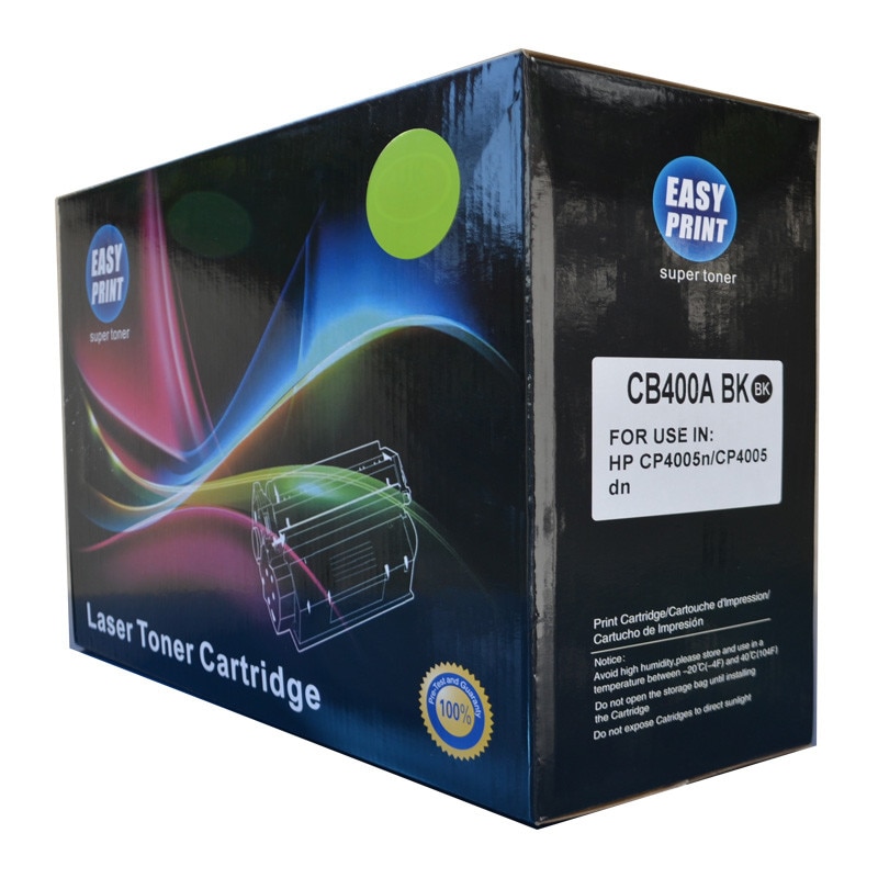 Toner EASY PRINT Negru, 7500 pag, compatibil CB400A