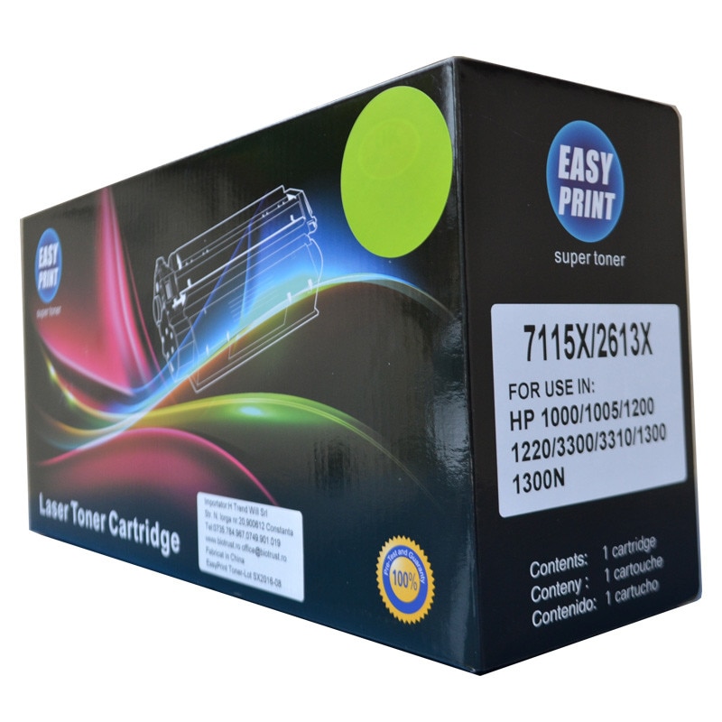 Toner EASY PRINT Negru, 3500 pag, compatibil C7115X / Q2613X