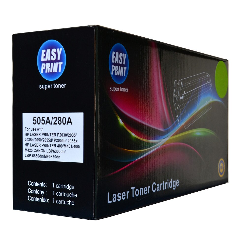 Toner EASY PRINT Negru, 2300 pag, compatibil CF280A / CE505A / CRG319 / CRG719