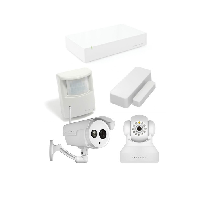 Kit Supraveghere IP Uniarch, 8 camere 2MP, NVR 4K, microfon, IR 30m, HDD 1TB