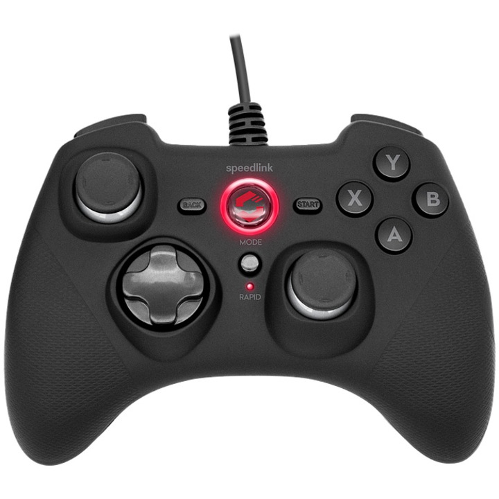 SpeedLink RAIT vezetékes gamepad PC-hez, Nintendo Switchhez, PS3-hoz