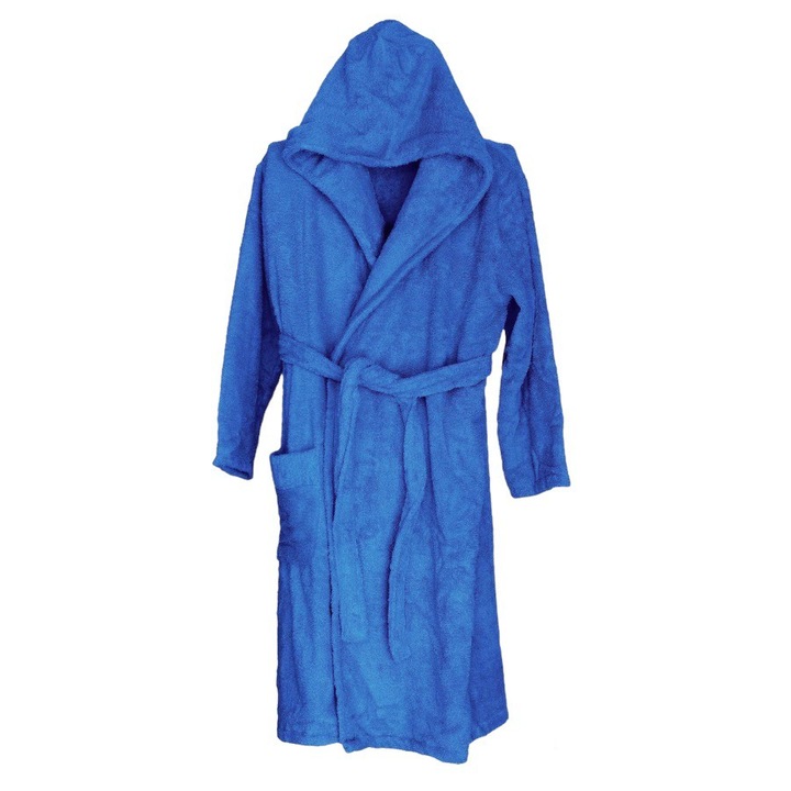 Халат за баня Carmel, Размер 4XL, 100% памук, 500 гр/м2, Тъмносин