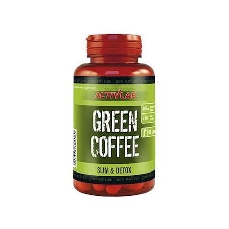 Supliment alimentar antioxidant pentru sustinerea pierderii in greutate pe baza de cafea verde, 90 capsule