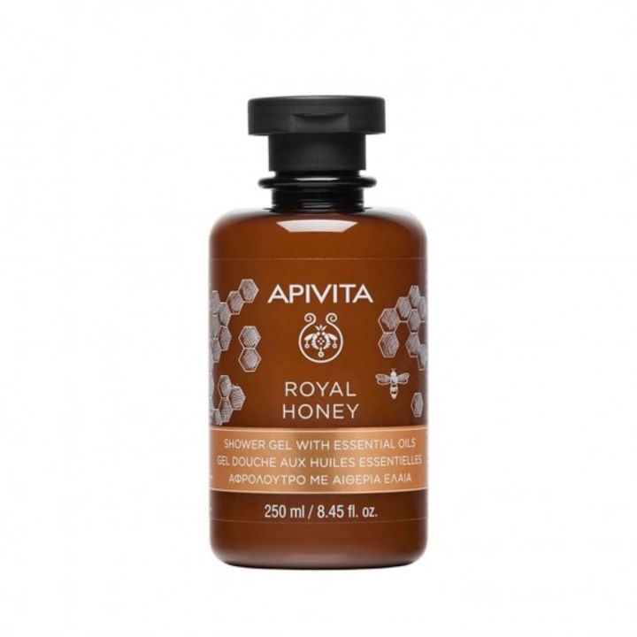 Apivita Royal Honey krémes tusfürdő, illóolajokkal, 250 ml