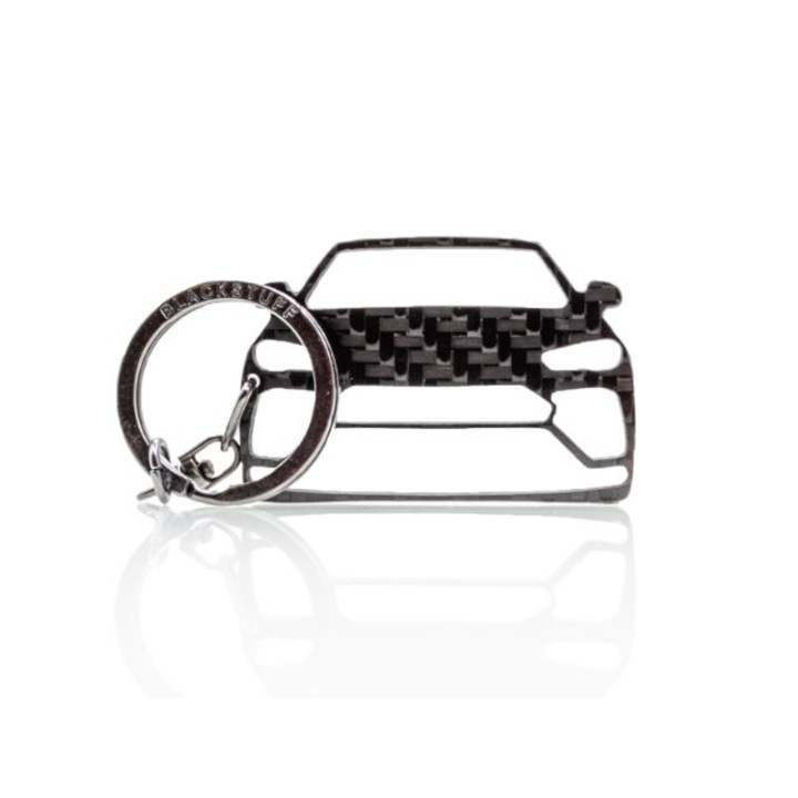 Karbonszálas (genuine carbon fiber) kulcstartó, modell: Urus