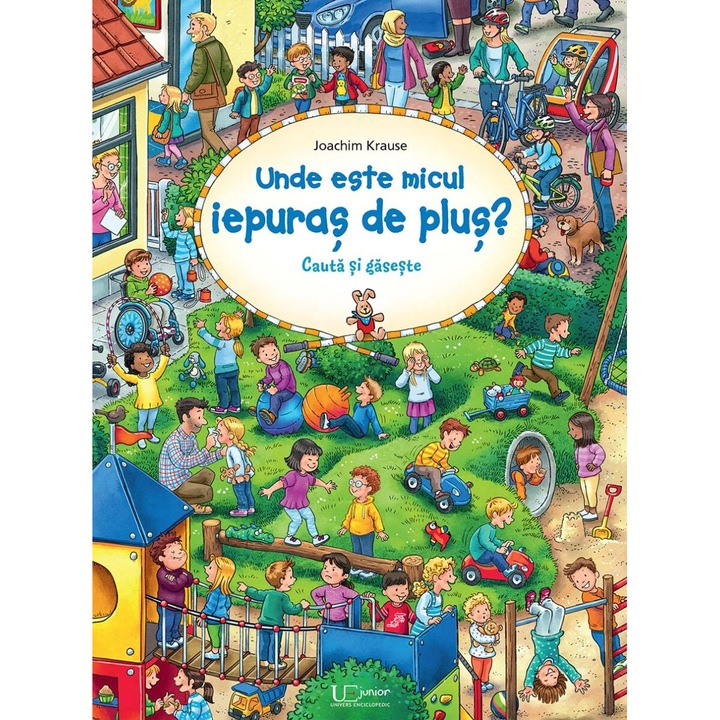 Cauta si gaseste. Unde este micul iepuras de plus?Joachim Krause, 3 ani+