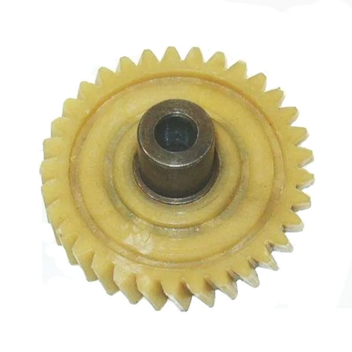 Pinion melcat pentru drujba electrica, Terra Motors, orientat pe partea stanga